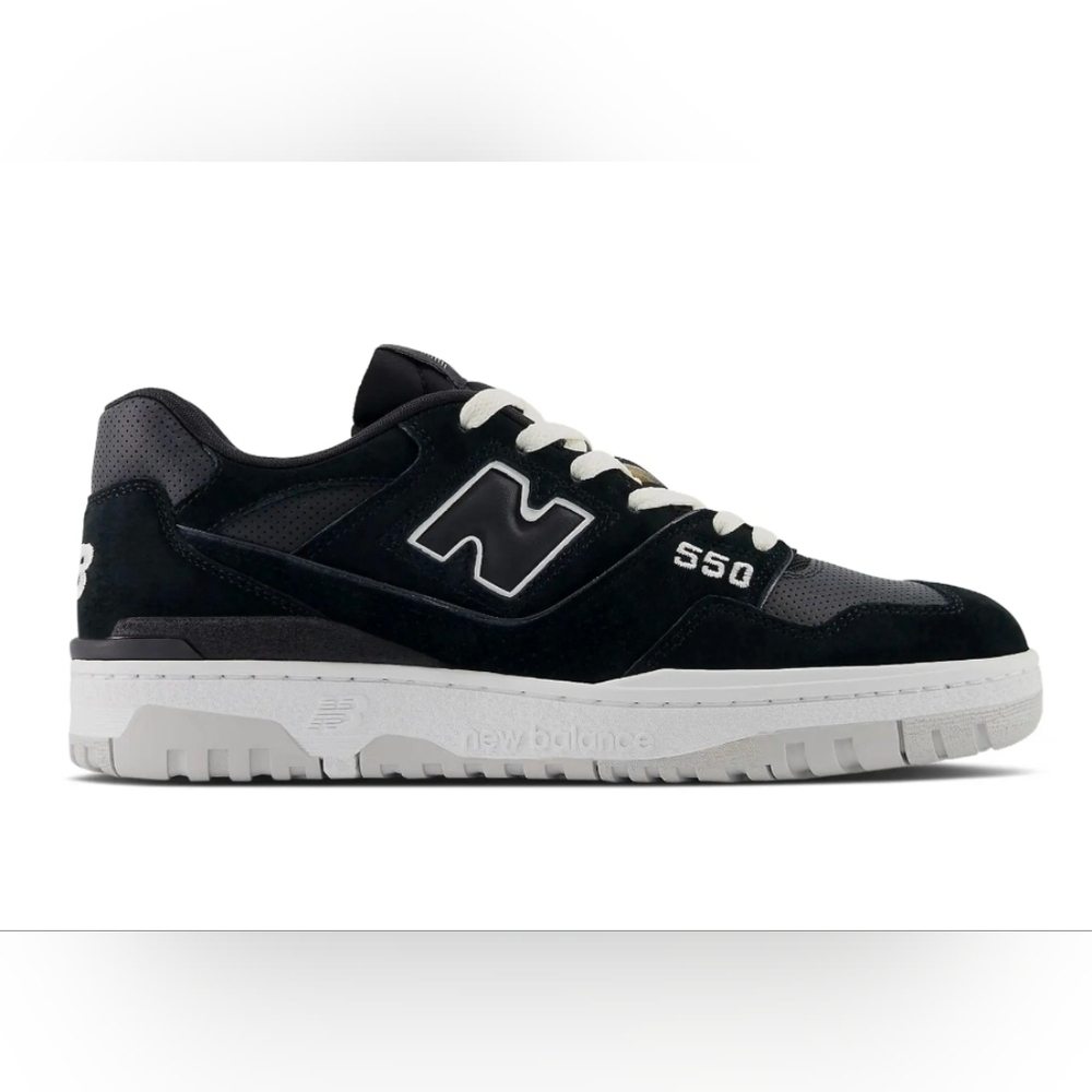New Balance 550 Black Grey Matter Size M7/W8.5 - Picture 4 of 9